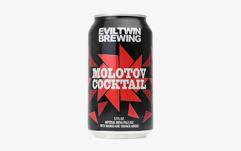 Evil Twin Molotov Cocktail Double Ipa - 1 Evil Twin Peach Molotov Surprise, transparent png #3086927