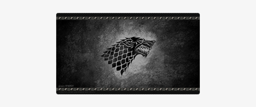 A Game Of Thrones - Playmat Game Of Thrones House Stark, transparent png #3087033
