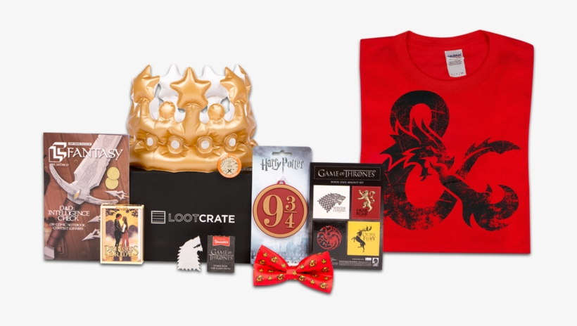 Loot Crate Fantasy Box - Lootcrate Junk, transparent png #3087093