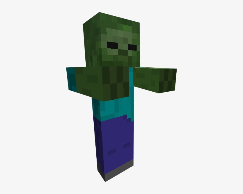 Zombies Are A Species Of Undead Sapient Or Non-sapient - Zombie Minecraft Png, transparent png #3087142