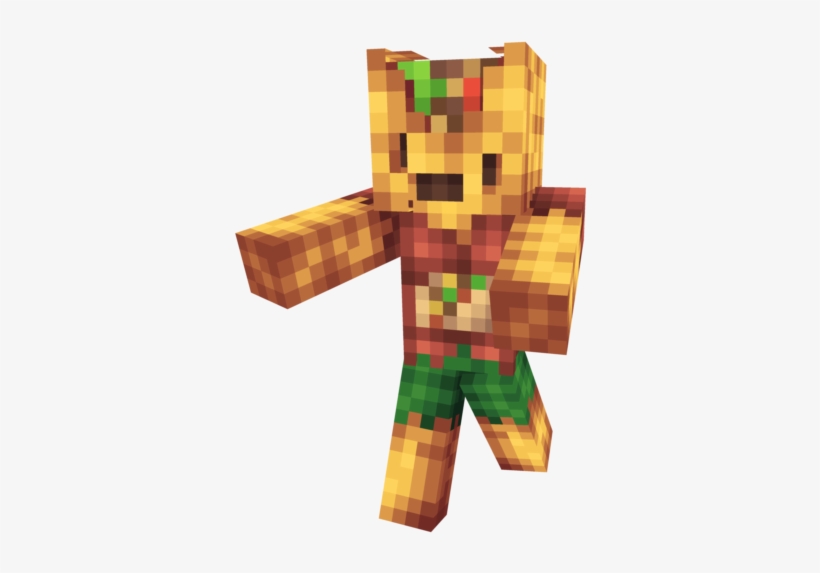 Mqfpng - Minecraft Taco Skin, transparent png #3087372