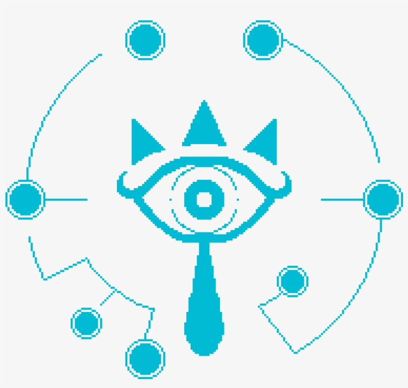 Botw Sheikah Eye - Breath Of The Wild Sheikah, transparent png #3087486