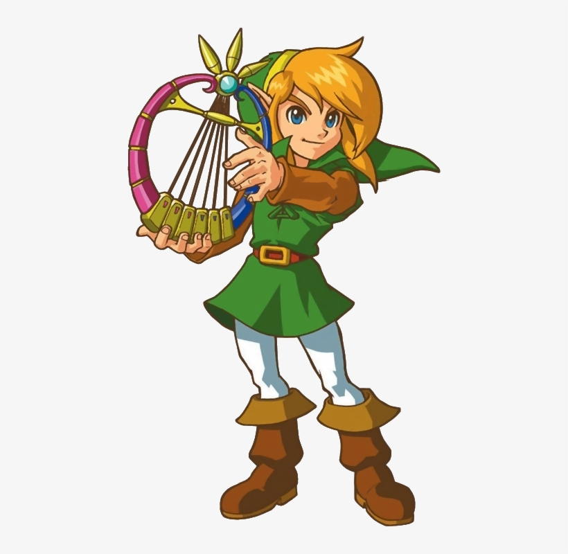 [ Img] - Legend Of Zelda Oracle Of Ages Link, transparent png #3087616