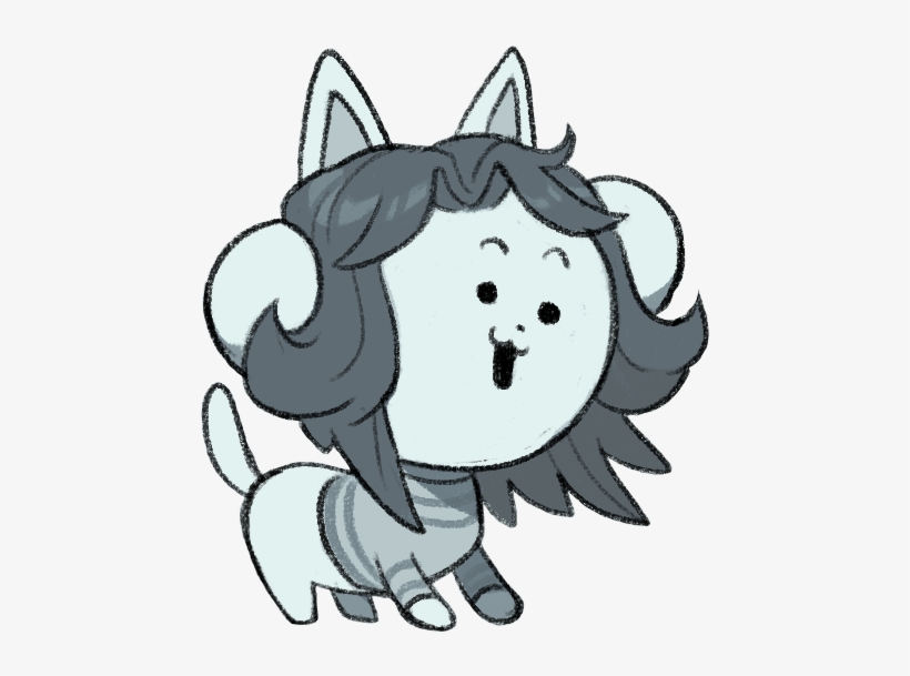 Hoi Im Temmie - Undertale Temmie Puns, transparent png #3087872