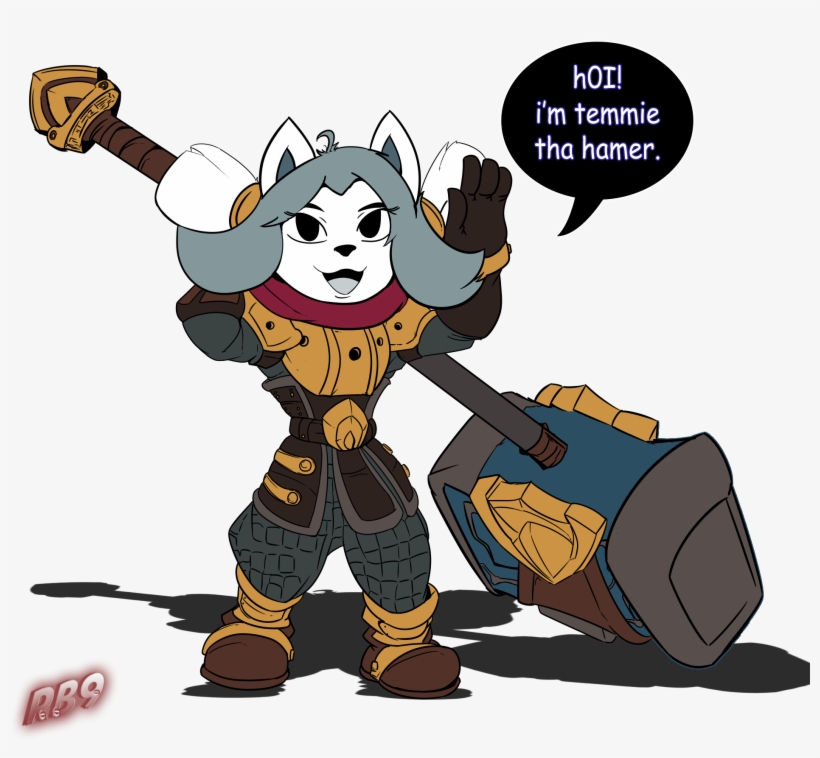 Temmie The Hammer, transparent png #3087875