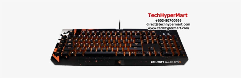 Razer Blackwidow Chroma Cod Black Ops Iii Gaming Keyboard - Razer Blackwidow Ultimate 2016 Español, transparent png #3087966