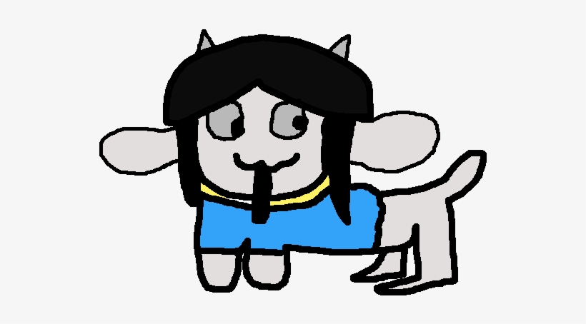 And Dis Is My - Bad Drawing Of Temmie, transparent png #3088058