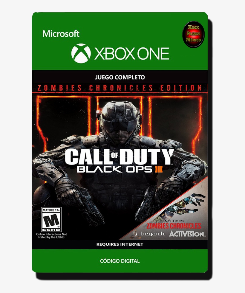 [xboxone] Black Ops 3 Chronicles Zombies - Activision Call Of Duty Black Ops Iii Zombies Chronicles, transparent png #3088064