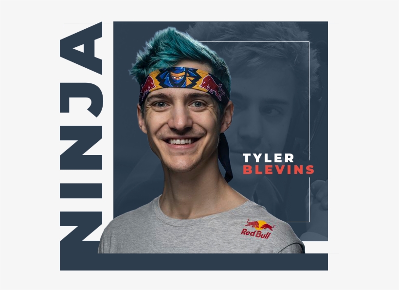 Ninja - Ninja Red Bull Fortnite, transparent png #3088222