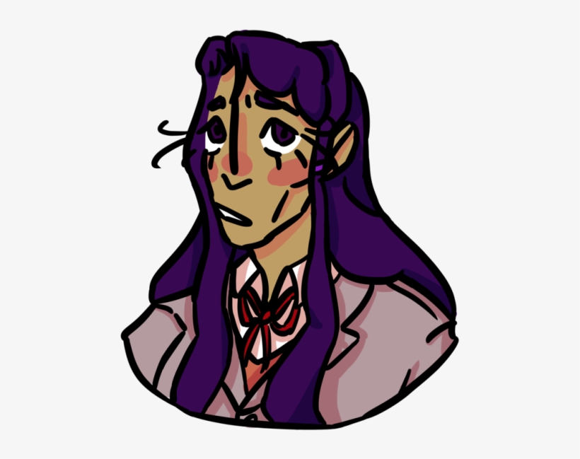 Howdy, I'm Mod Yuri My Blog Is @doki Doki, transparent png #3088295