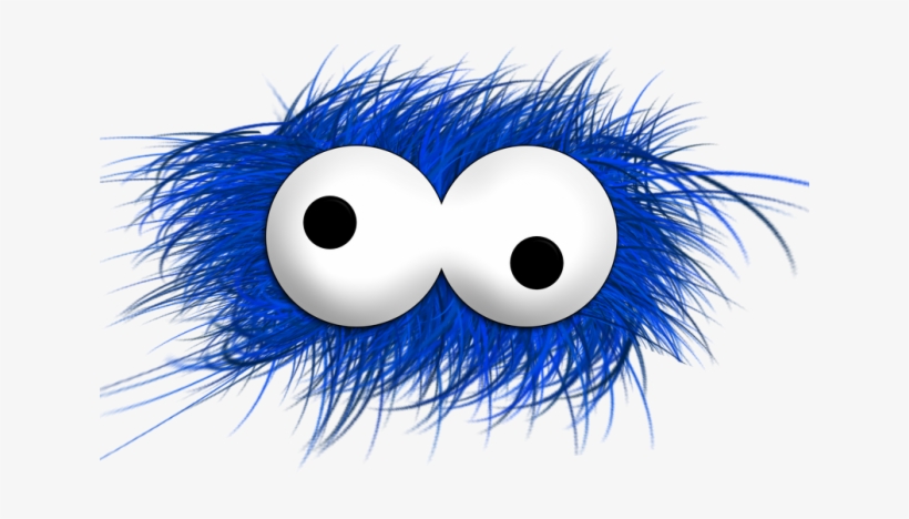 Koszulka Cookie Monster Eyes Damska - Cookie Monster, transparent png #3088452