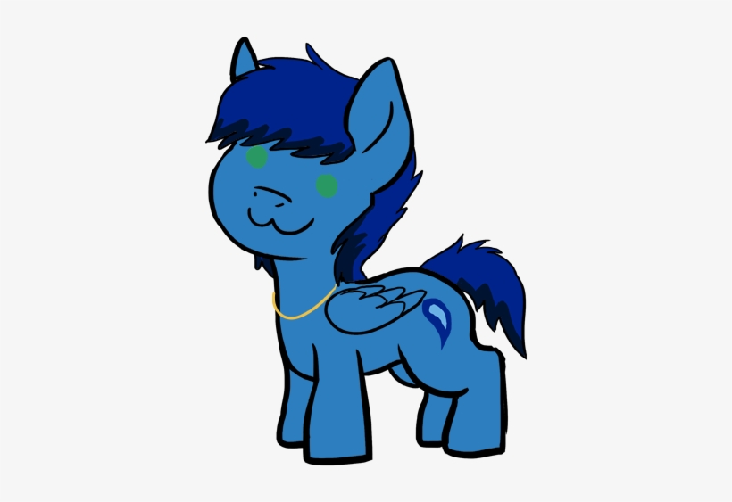 Temmie For @ask Aqua Marine Pony - Cartoon, transparent png #3088613