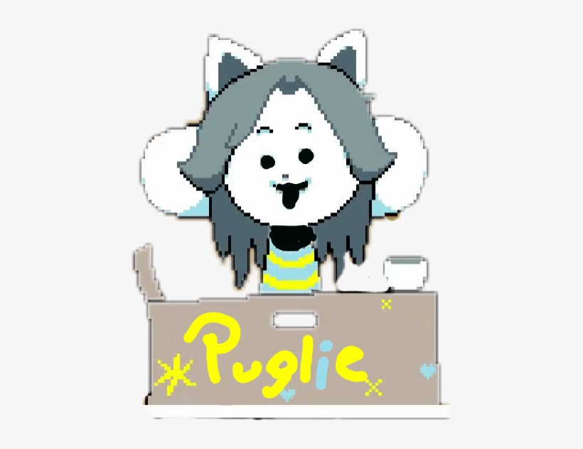 Report Abuse - Hoi Im Temmie Gif, transparent png #3088637