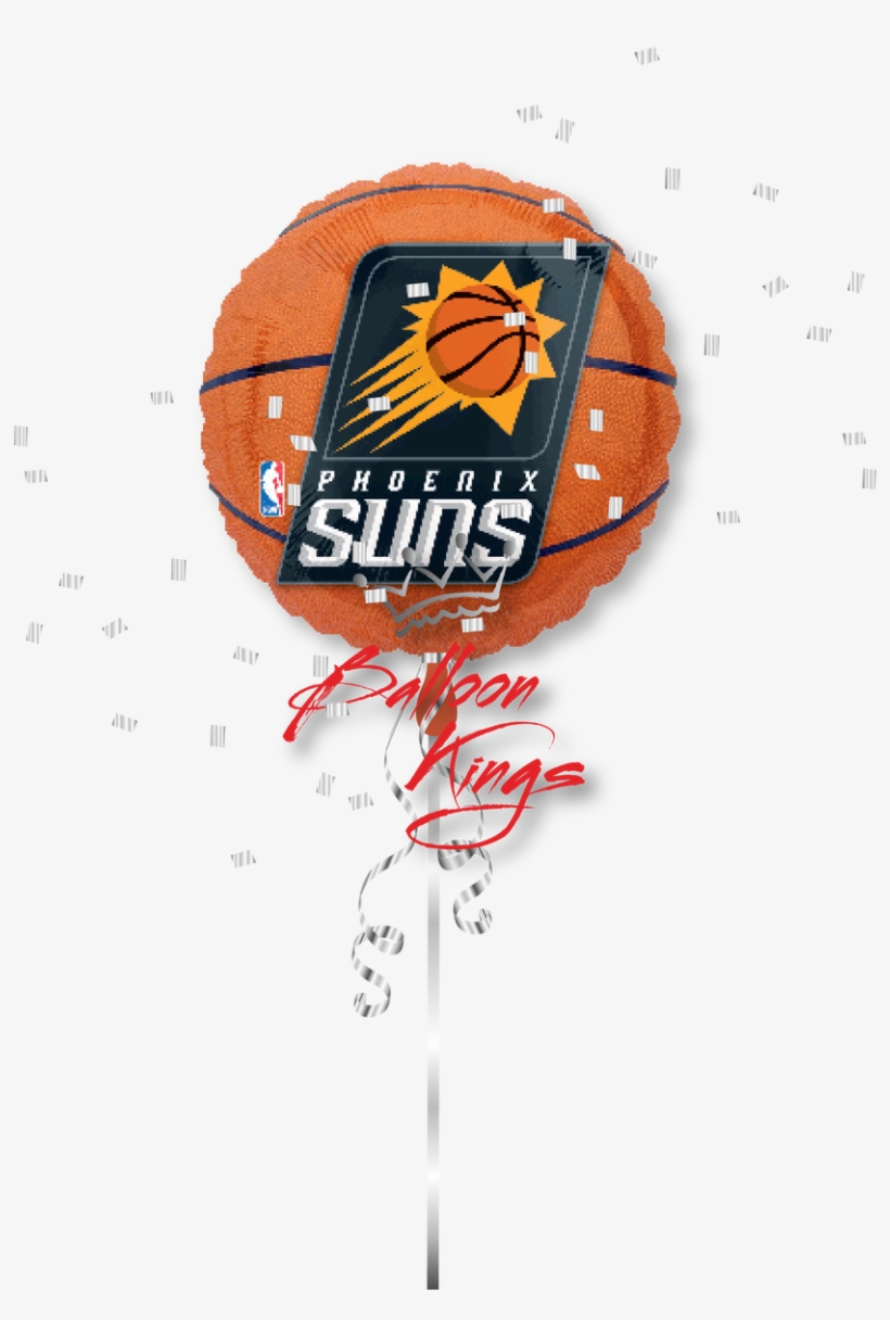 Phoenix Suns - Phoenix Suns Cutout Birthday Party Supplies, transparent png #3088840