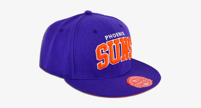 Mitchell & Ness Nba Phoenix Suns Fitted Cap - Nba, transparent png #3089069