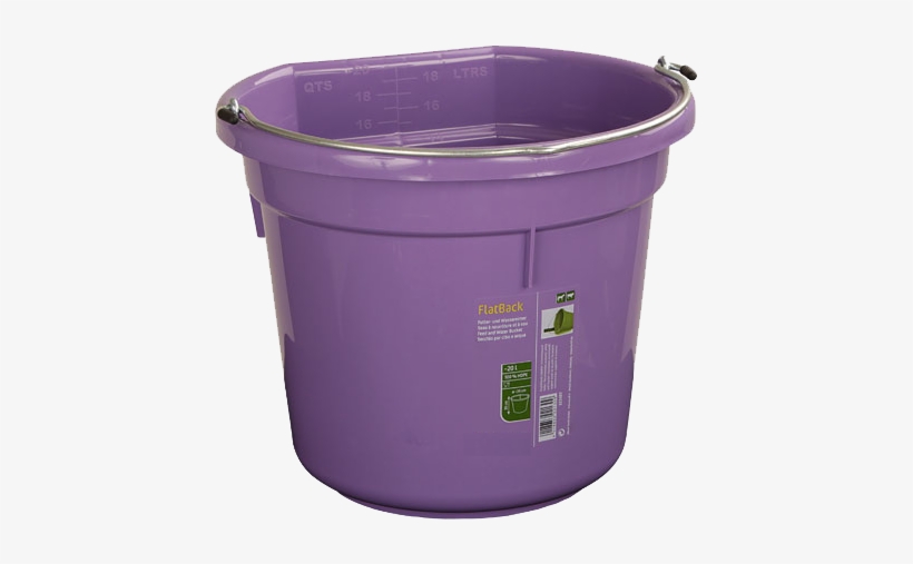Feed And Water Bucket Flatback - Kerbl Flatback 323489 Feeding And Water Buckets 20, transparent png #3089278