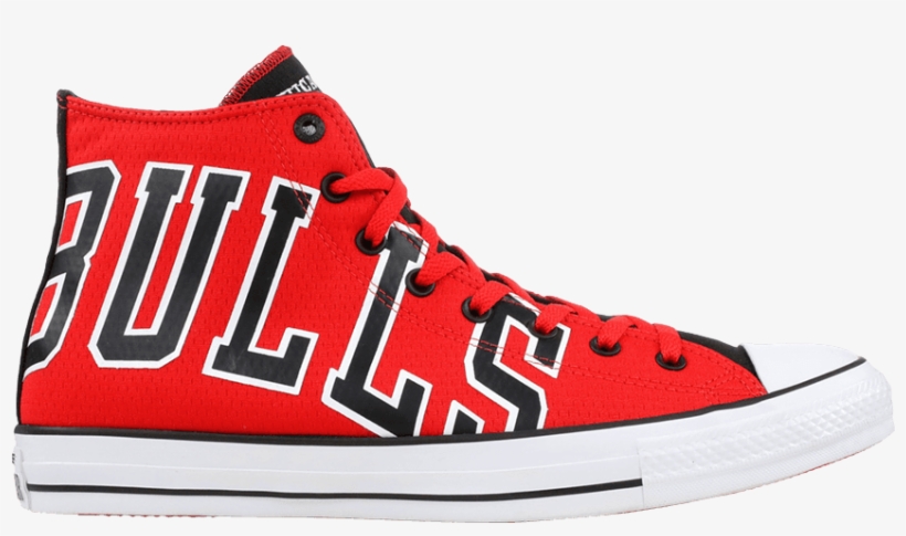 Chicago Bulls Converse Red High Top 
