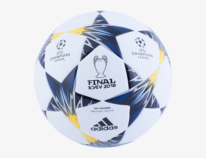 Adidas Finale Kiev Top Training Soccer Ball - Uefa Champions League Ball Training, transparent png #3089904