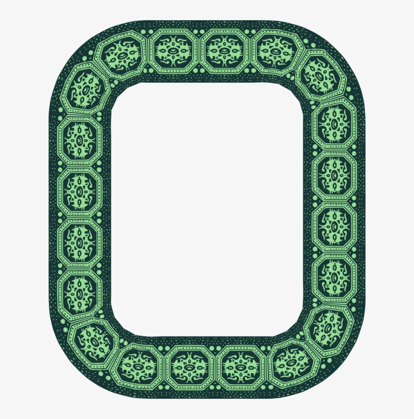 Picture Frames Green - Picture Frame, transparent png #3090086
