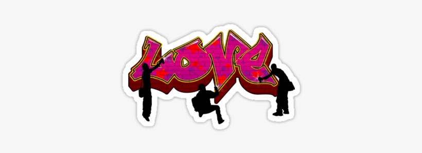 Stickers Tags - Graffiti Love, transparent png #3090515