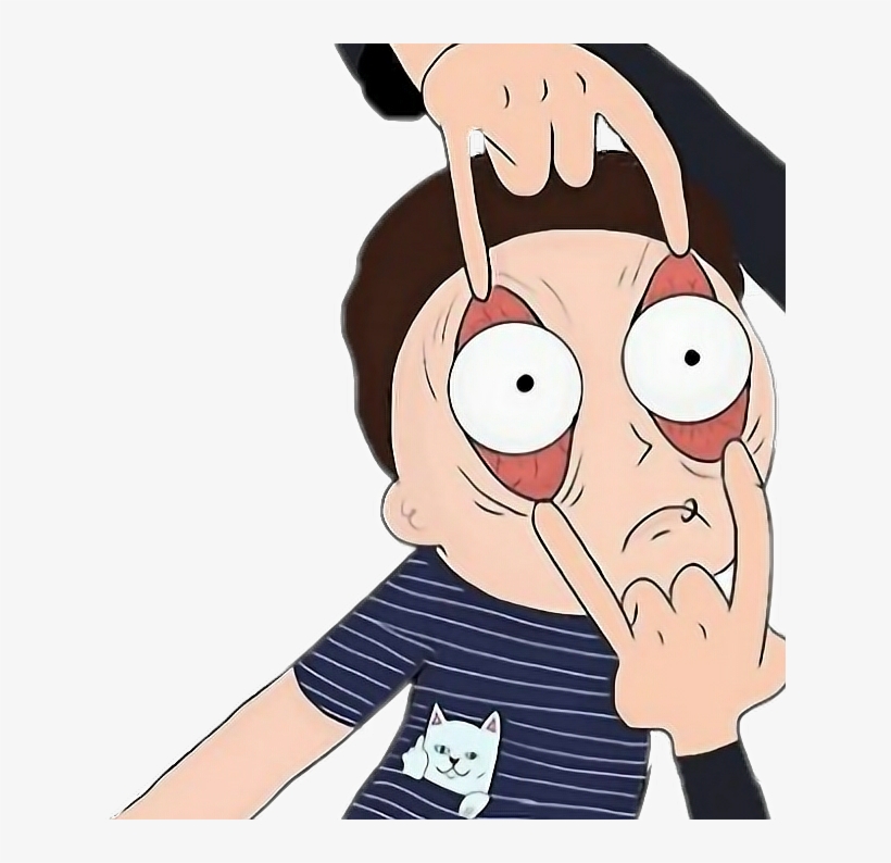 I L O V E This Fanart Morty - Cartoon, transparent png #3090547