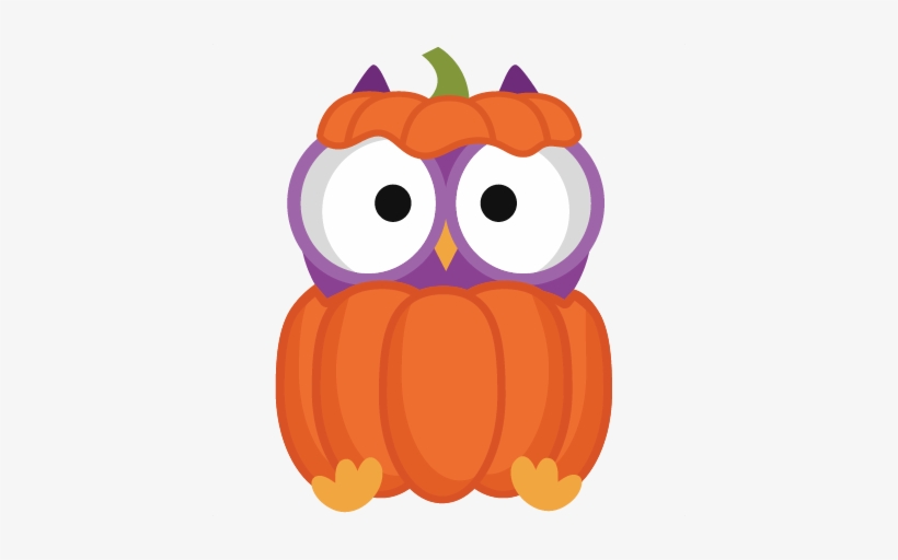 Halloween Owl In Pumpkin Svg Cutting Files Halloween - Halloween Clip Art Owl, transparent png #3090617