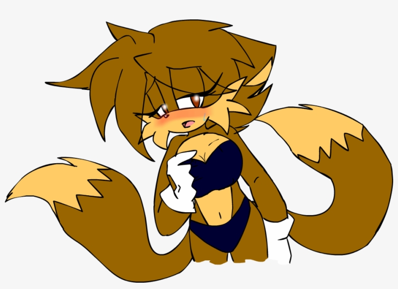 Sonic The Hedgehog - Sonic Oc Fox Tails, transparent png #3090716