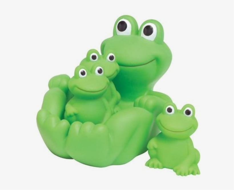 Frog Floatie Family Bathtub Toys - D&d Distributing Frog Family Bath Toy Floating, transparent png #3090792