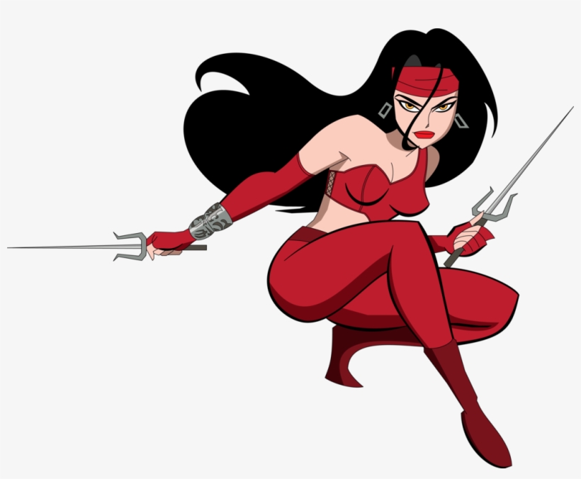 Tumblr Nwody5z9f51tijkw9o8 1280 - Elektra Cartoon, transparent png #3091134