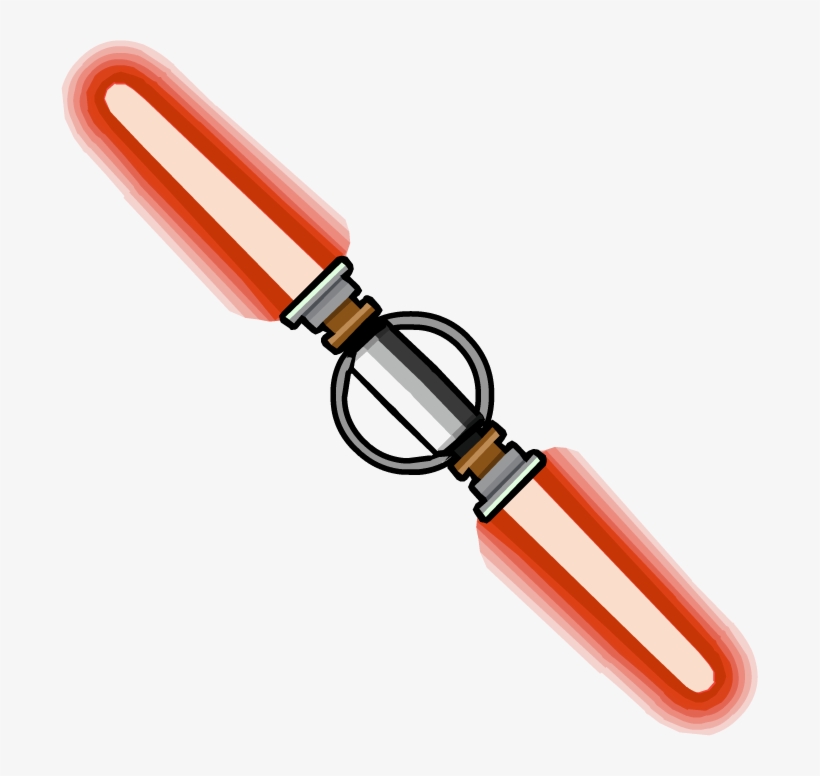 Inquisitor's Lightsaber Emoticon - Light Saber Cartoon Png, transparent png #3091595