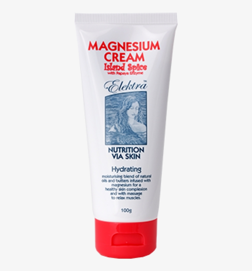 Magnesium Cream - Elektra Magnesium Cream Island Spice (100g), transparent png #3091672