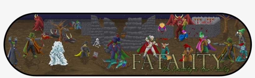 As If Jagex Knew Of Our Long Lasting Rivalry, Fatality - Old School Runescape Banner Youtuber, transparent png #3091967