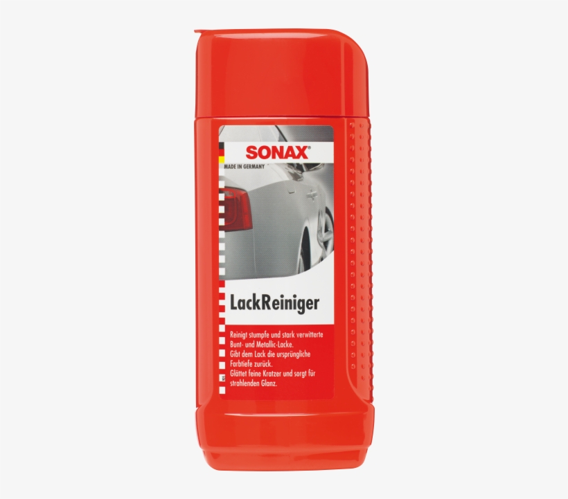 Sonax Limpiador De Pinturas - Paint Cleaner Sonax 250ml, transparent png #3092310