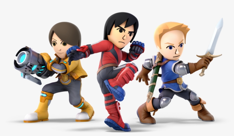 Their Updated Looks Required A Whole Lot More Fine - Mii Smash Bros Ultimate, transparent png #3092678