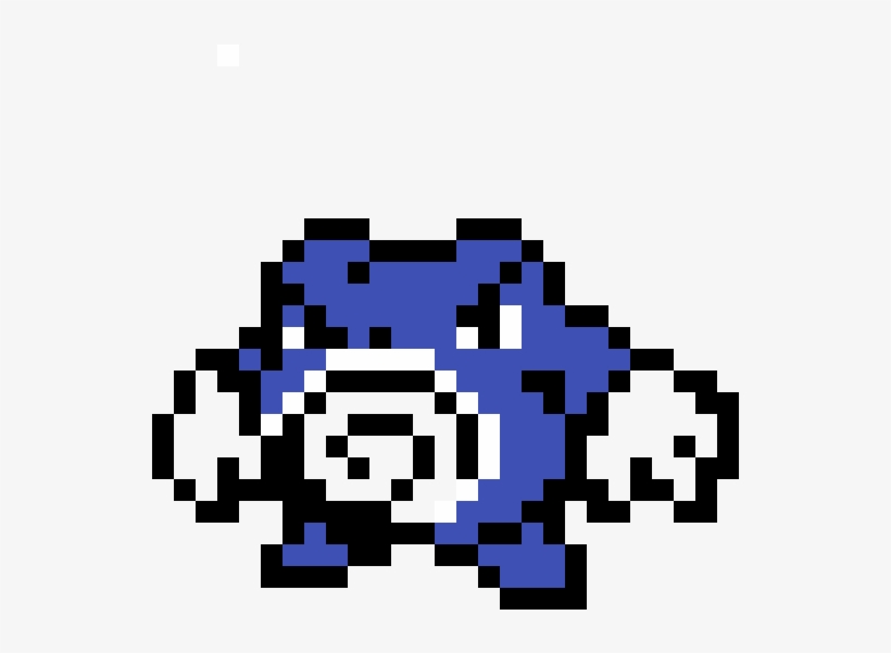 Poliwrath - Poliwrath Pixel Art, transparent png #3092859