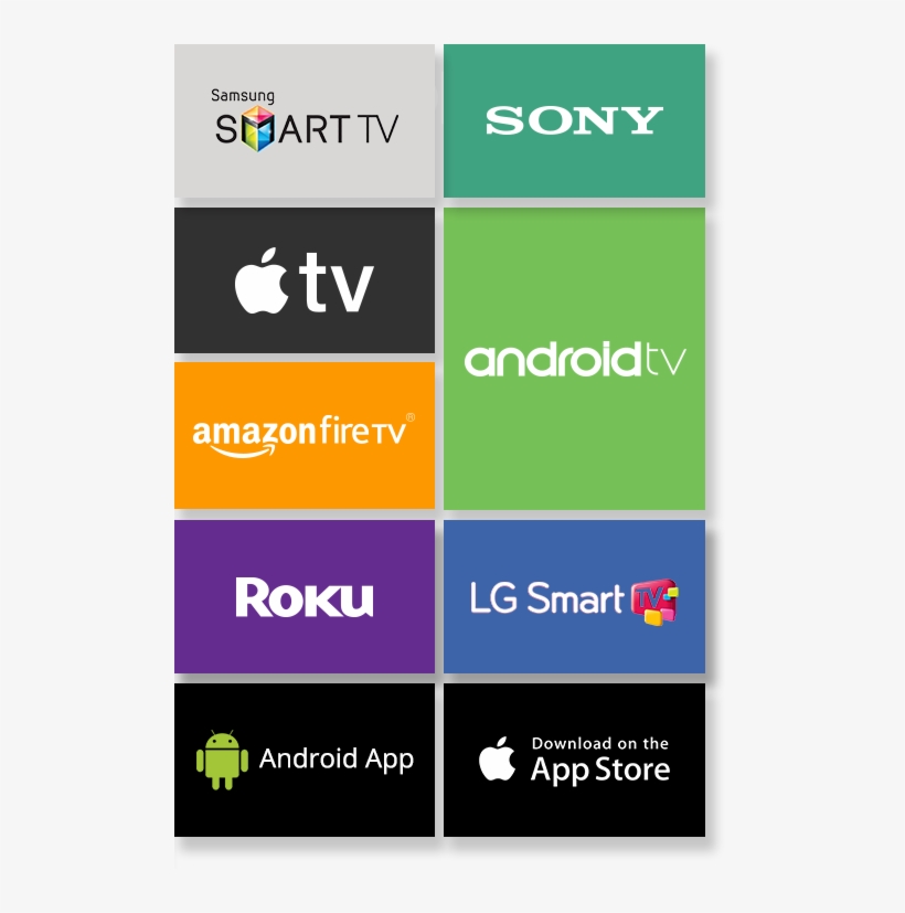Soon To Be Made Available On Roku And Amazon Fire Tv - Smart Tv, transparent png #3093303