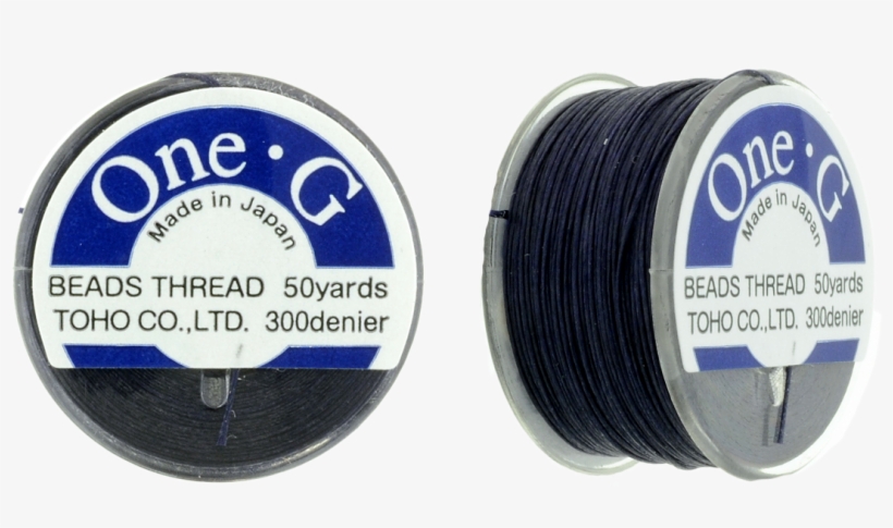 Detail - Toho One-g Nylon Beading Thread Navy Blue 50 Yards, transparent png #3093361