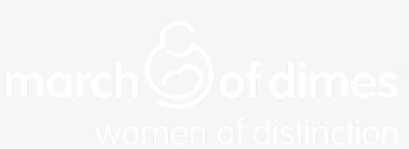 March Of Dimes White Logo, transparent png #3093624
