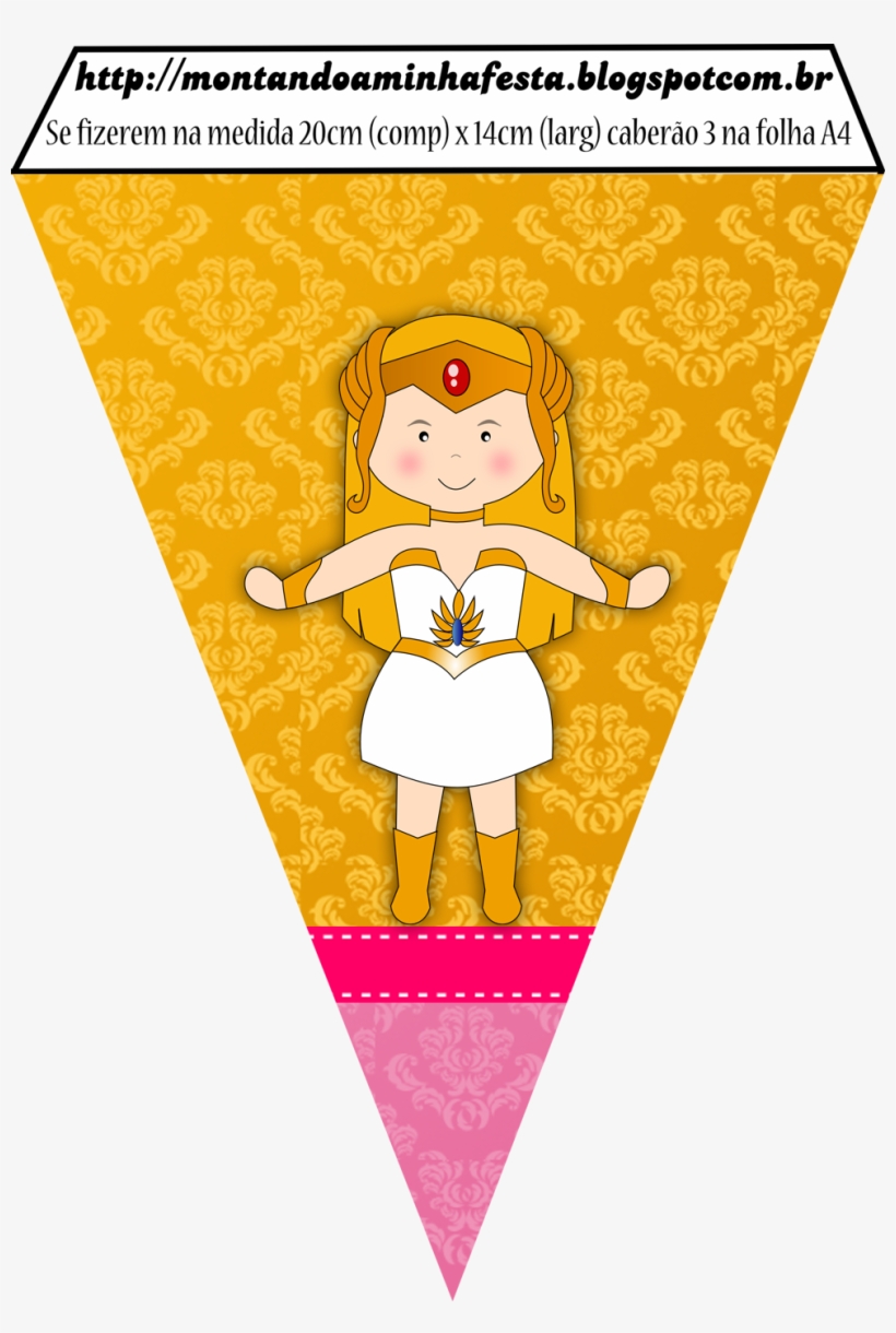 Free Printable She Ra Kit 004 - Party, transparent png #3093877