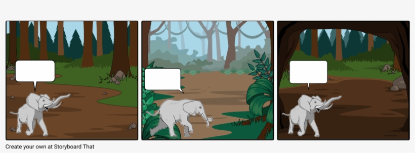 Comic Elephants - Comics, transparent png #3094088