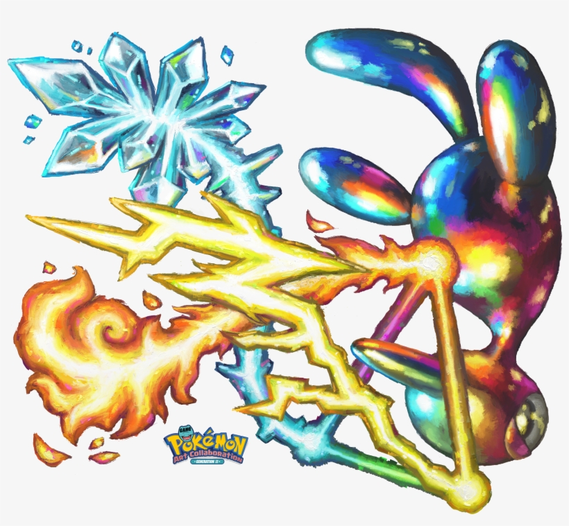 Porygon2 Used Tri Attack By Cortoony, transparent png #3094127