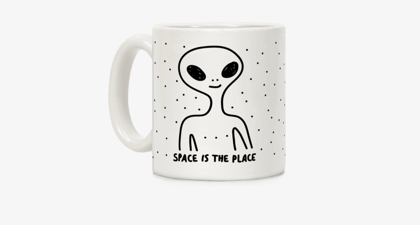 Space Is The Place Coffee Mug - Llama Doesnt Want Your Drama, transparent png #3094605