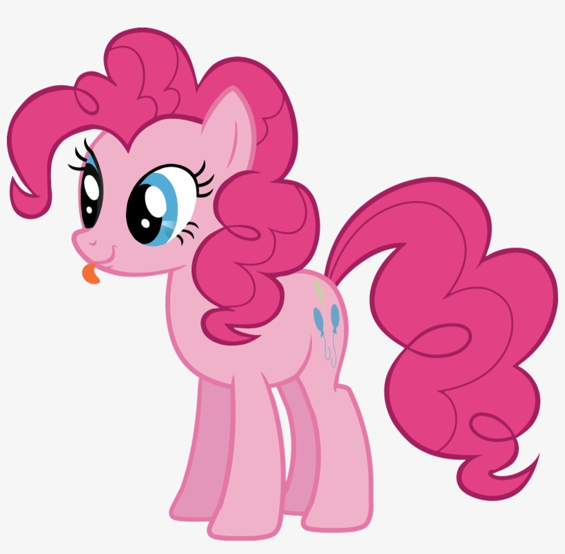 Pinkie Pie Pngs With Her Tounge Sticking Out Png's - My Little Pony Pinkie Pie, transparent png #3095546