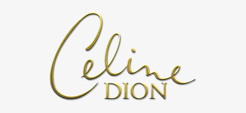 Ceмѓline Dion Signature - Celine Dion, transparent png #3096242