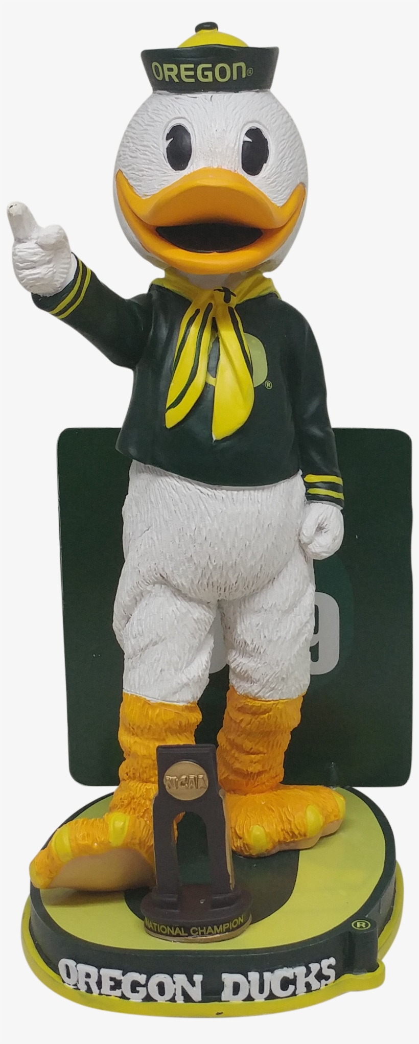 Puddles The Duck Oregon Ncaa Men's Basketball Nat Champ - Forever Collectibles Oregon Ducks University Of Ncaa, transparent png #3096325