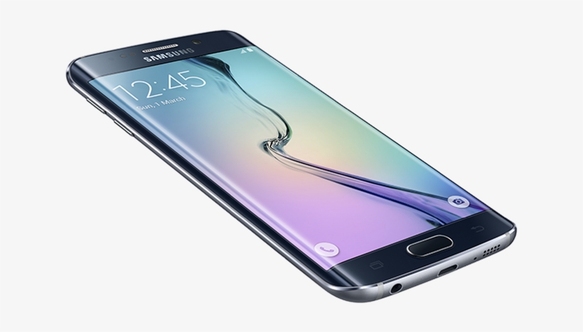 News 105538 02 Samsung Galaxy S6 Edge - Samsung Smart Phone, transparent png #3096465