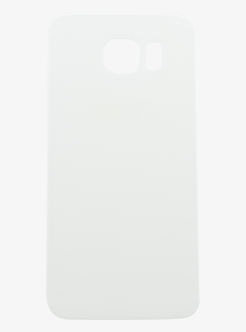 Samsung Galaxy S6 White Rear Glass Panel - Mobile Phone Case, transparent png #3096581