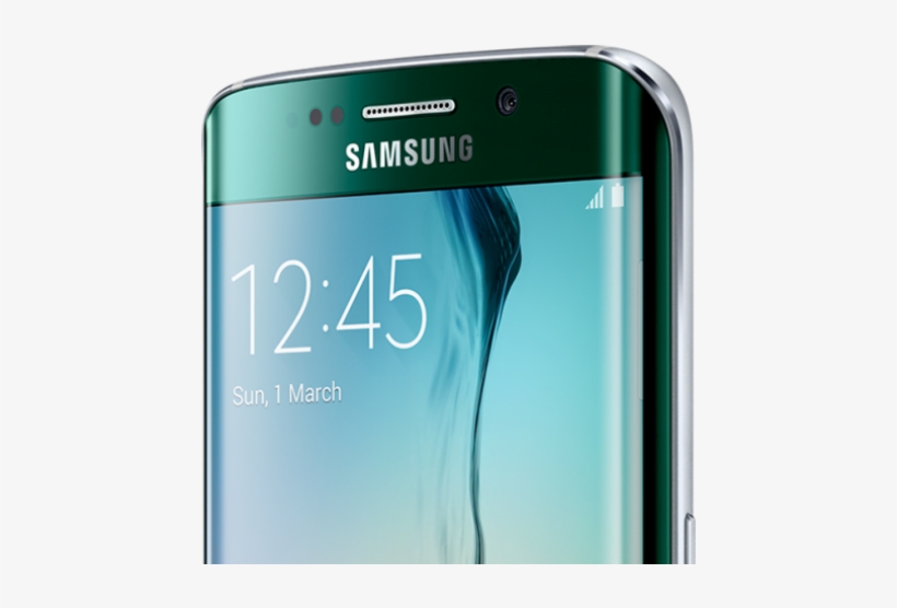 Samsung Galaxy S6 Edge Available At 1stmobile - Samsung S6 Edge Plus (32gb Black Sapphire), transparent png #3096912