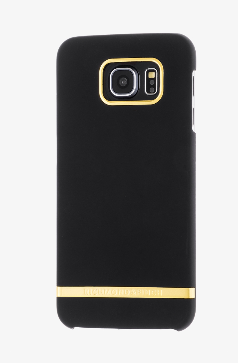 Phones - Samsung Galaxy S6 Case Gold And Black, transparent png #3096957