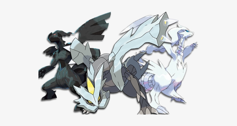 Zekrom, Kyurem, and Reshiram (Pokemon) - Drawception